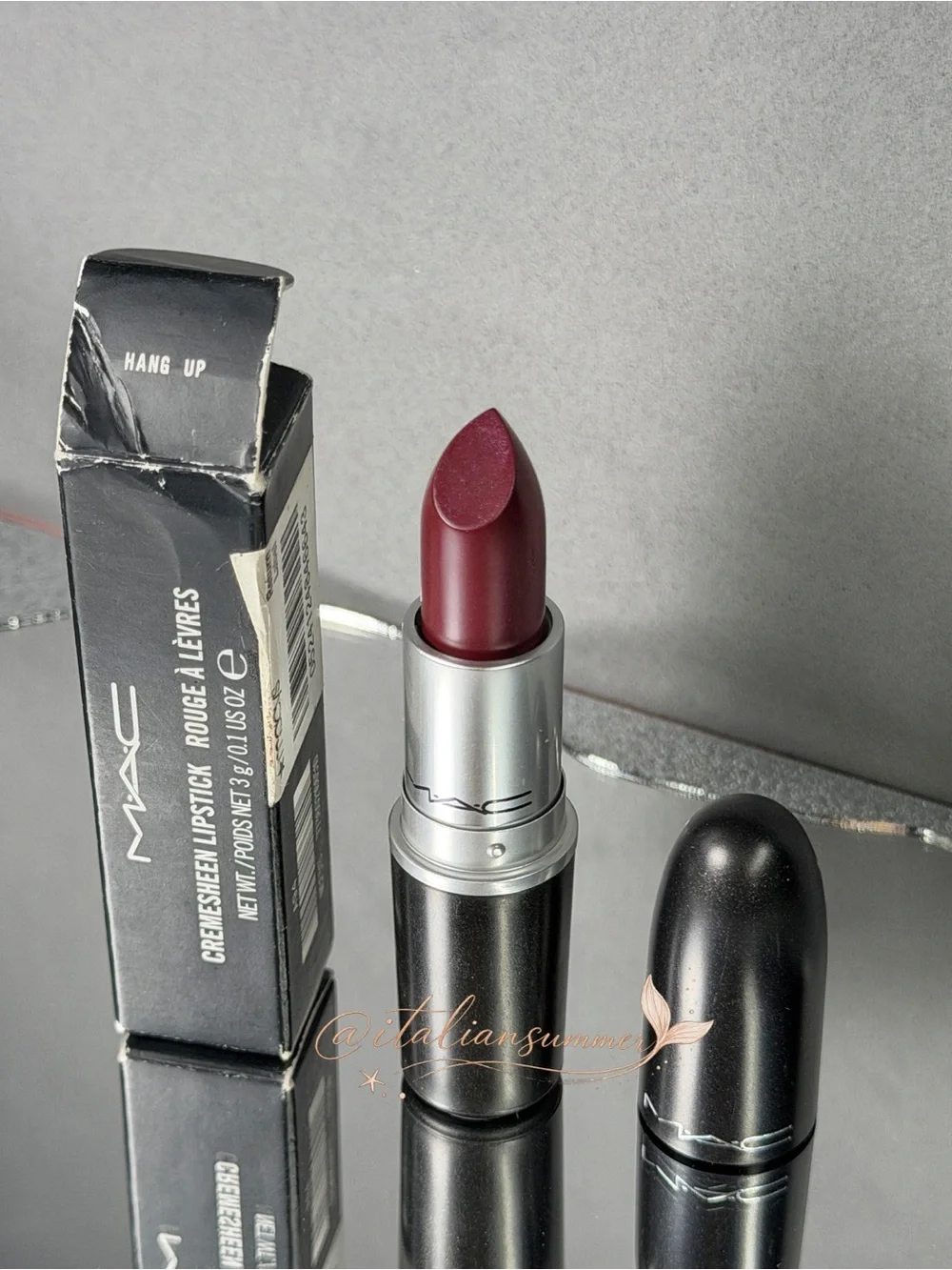 MAC Hang-Up Cremesheen Lipstick Original Formula Discontinued New in Box